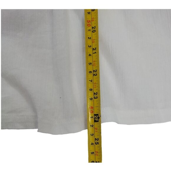 Lucky Brand Womens Sleeveless White Crochet Detailed Cotton Top Size L, NWT. - Picture 8 of 8